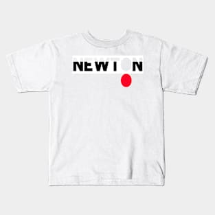 Newton black 85 Kids T-Shirt